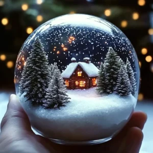 DIY Baking Soda Snow Globe Recipe