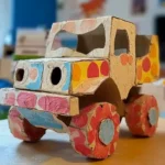 DIY Egg Carton Dump Truck Project for Kids