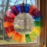 DIY Rainbow Suncatcher Project: Create Your Own Colorful Light Show