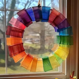 DIY Rainbow Suncatcher Project: Create Your Own Colorful Light Show