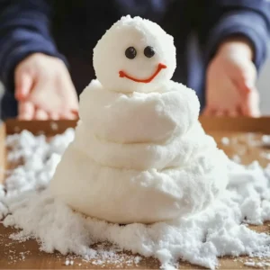 DIY Snow Dough Recipe for Winter Fun