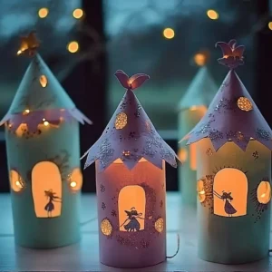 Enchanting Paper Roll Fairy Lanterns Recipe