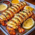 Garlic Butter Broiled Lobster Tails Recipe