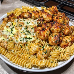Lemon Garlic Chicken Twisted Pasta Recipe (Creamy and Zesty!)