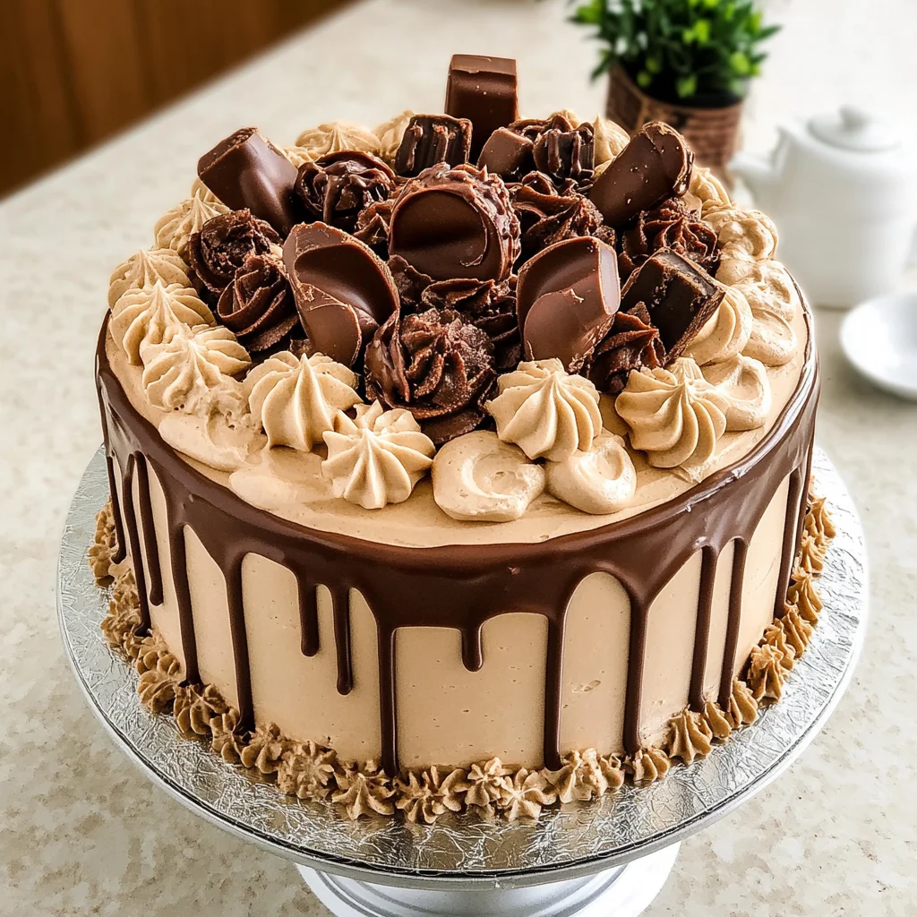 Peanut Butter Cup Chocolate Drip Cake Recipe