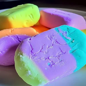 Rainbow Glow Moon Dough Recipe