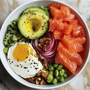 Smoked Salmon Power Breakfast Bowl Recipe