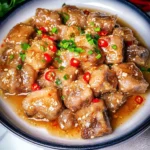 Tender Steamed Ribs with Garlic Sauce Recipe