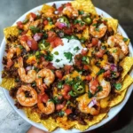 Ultimate Loaded Shrimp & Beef Nachos Recipe